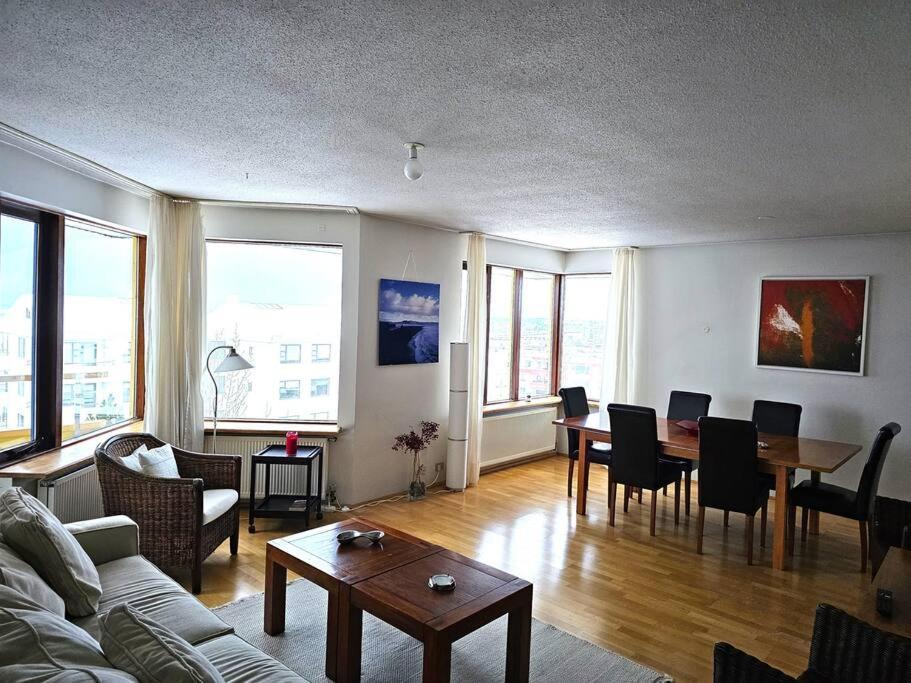 شقة Family Penthouse With Great View Garthabaer المظهر الخارجي الصورة
