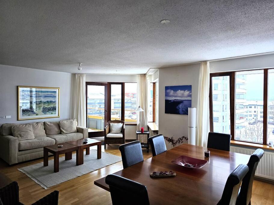 شقة Family Penthouse With Great View Garthabaer المظهر الخارجي الصورة